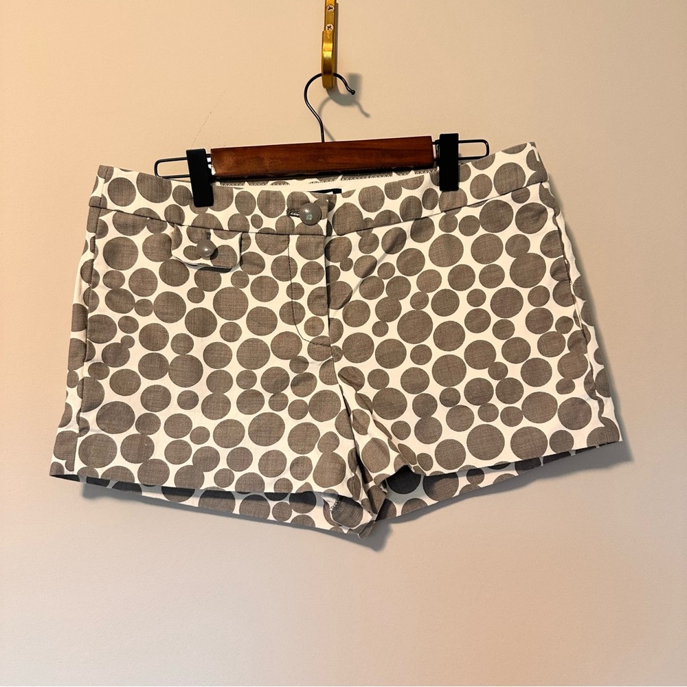 J. Crew Gray Polka Dot Women's Shorts